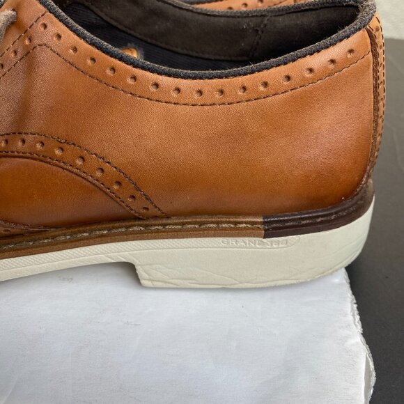 Cole Haan Men\'s Original Grand Wingtip Oxford Brown Leather Size 11M C34120 main image 6